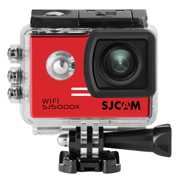 Оригинальная Экшн-камера SJCAM SJ5000X Elite, WiFi, 4 K, 24fps, 2 K, 30fps, Gyro Sports DV 2,0 lcd NTK96660, водонепроницаемая Спортивная DV - Цвет: Red