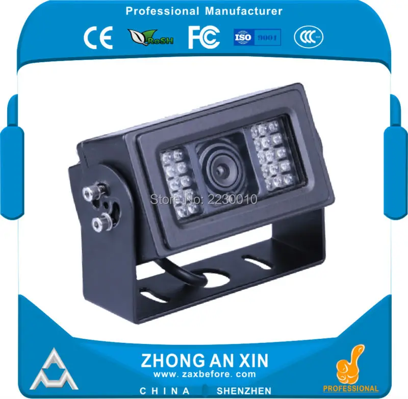 

700tvl waterproof IP68 IRAnalog High Definition prevent violent destruction rear view long distance train camera
