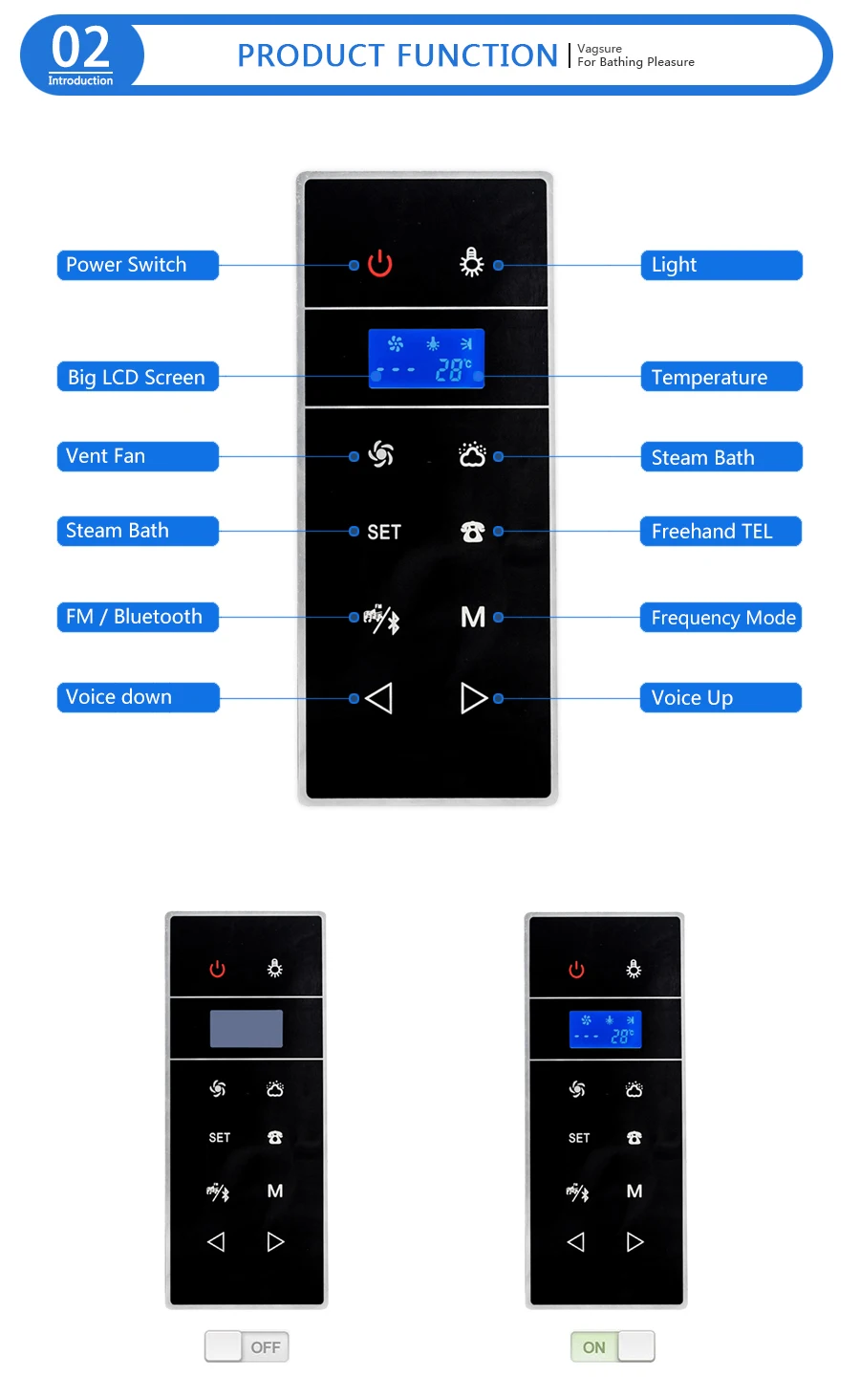 AC 220 В питание 3KW сауна с влажным паром для ванной Spa Генератор для Ванная комната душ и сауна Bluetooth ЖК дисплей экран дисплей