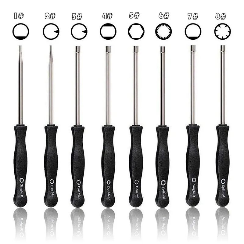 

CARPIRE Nuts&Bolts 8 Pcs Carburetor Adjustment Screwdriver Tool Kit Tune-Up Adjusting For Common 2 Cycle Engine ap22