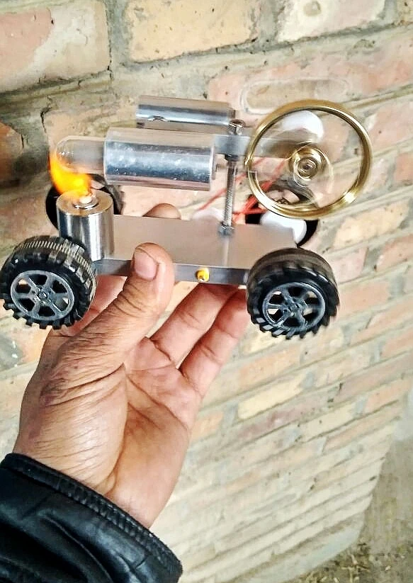 

Stirling Engine Car Engine model physical educational toy