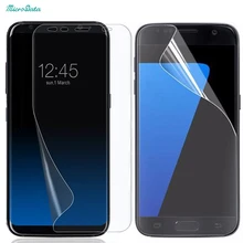 2pcs/lot soft Full Coverage s7 edge screen Protector Cover Curved For Samsung galaxy s6 edge plus Film Guard TPU S8 Plus