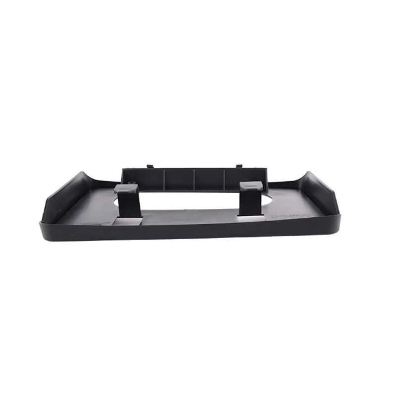 Set Front Bumper Guards Pads Car License Plate Bracket For Ford F150 09-14 License Plate Holder Mounting Bracket Black (3)