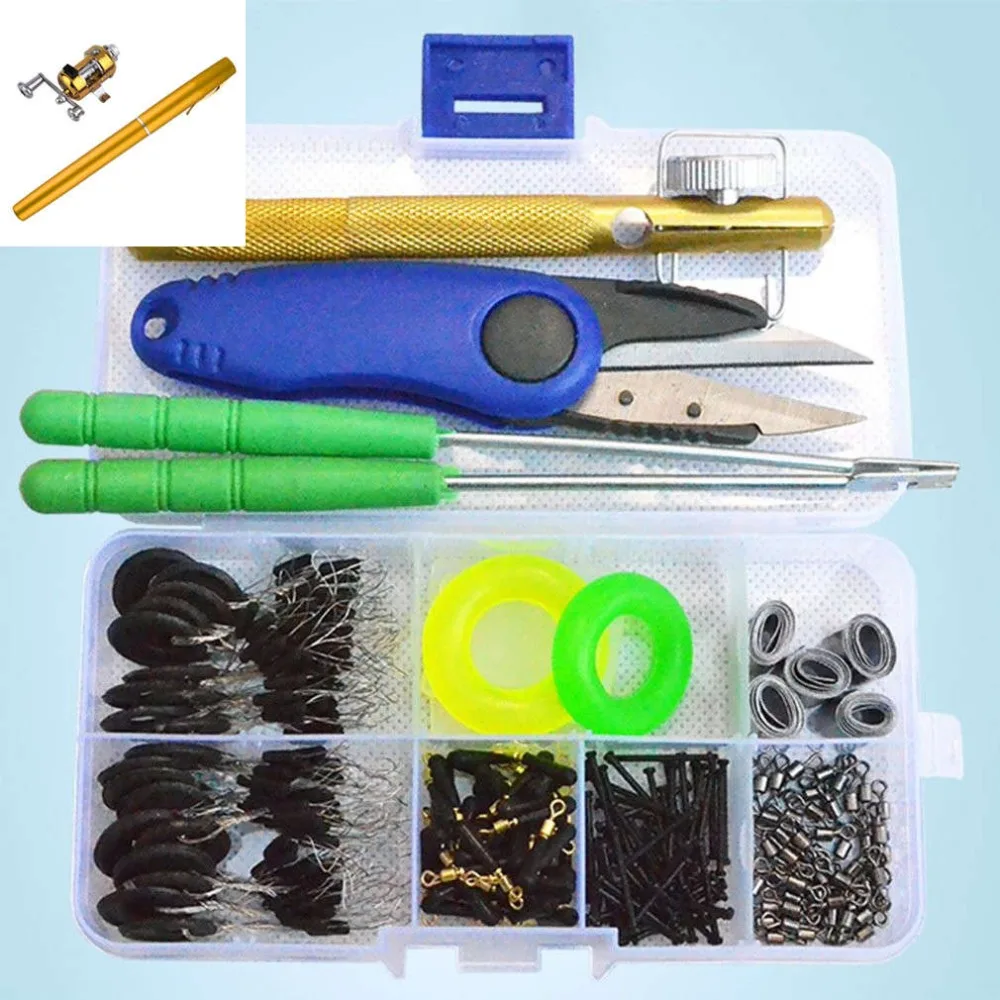 

Lightweight Portable Fishing Tackle Set Fishing Gear Accessories Set Fishing Accessories Kit for Fishing Lovers