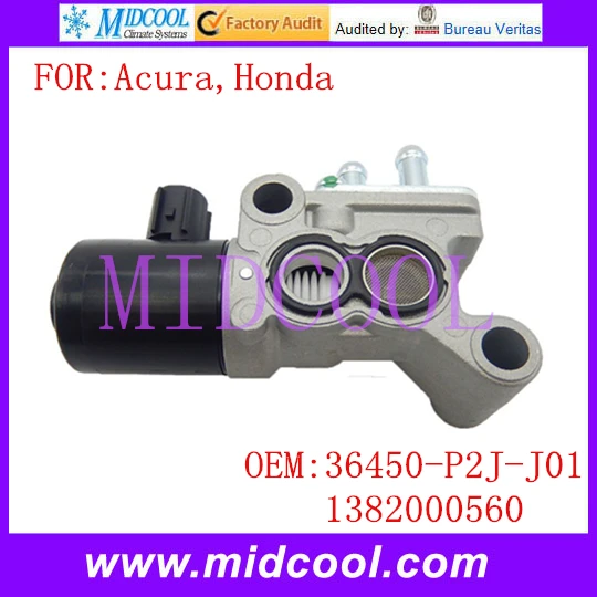 

New Auto IAC Fuel Injection Idle Air Control Valve use OE NO. 36450P2JJ01 / 36450-P2J-J01 , 1382000560