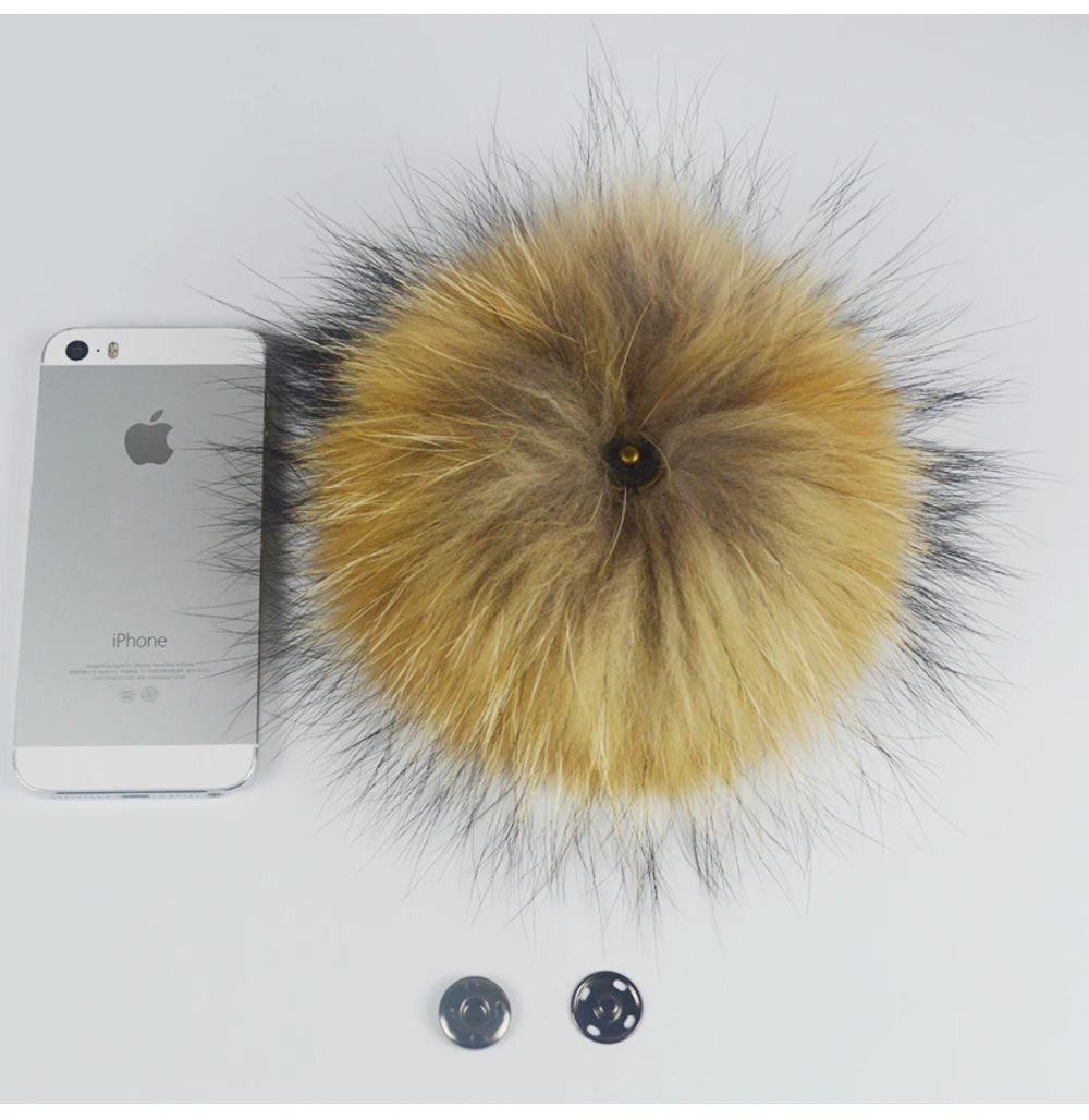 100-Real-Raccoon-Fur-Pompoms-luxurious-fur-balls-Genuine-Fur-Pom-Pom-for-Bag-Hats-Cap