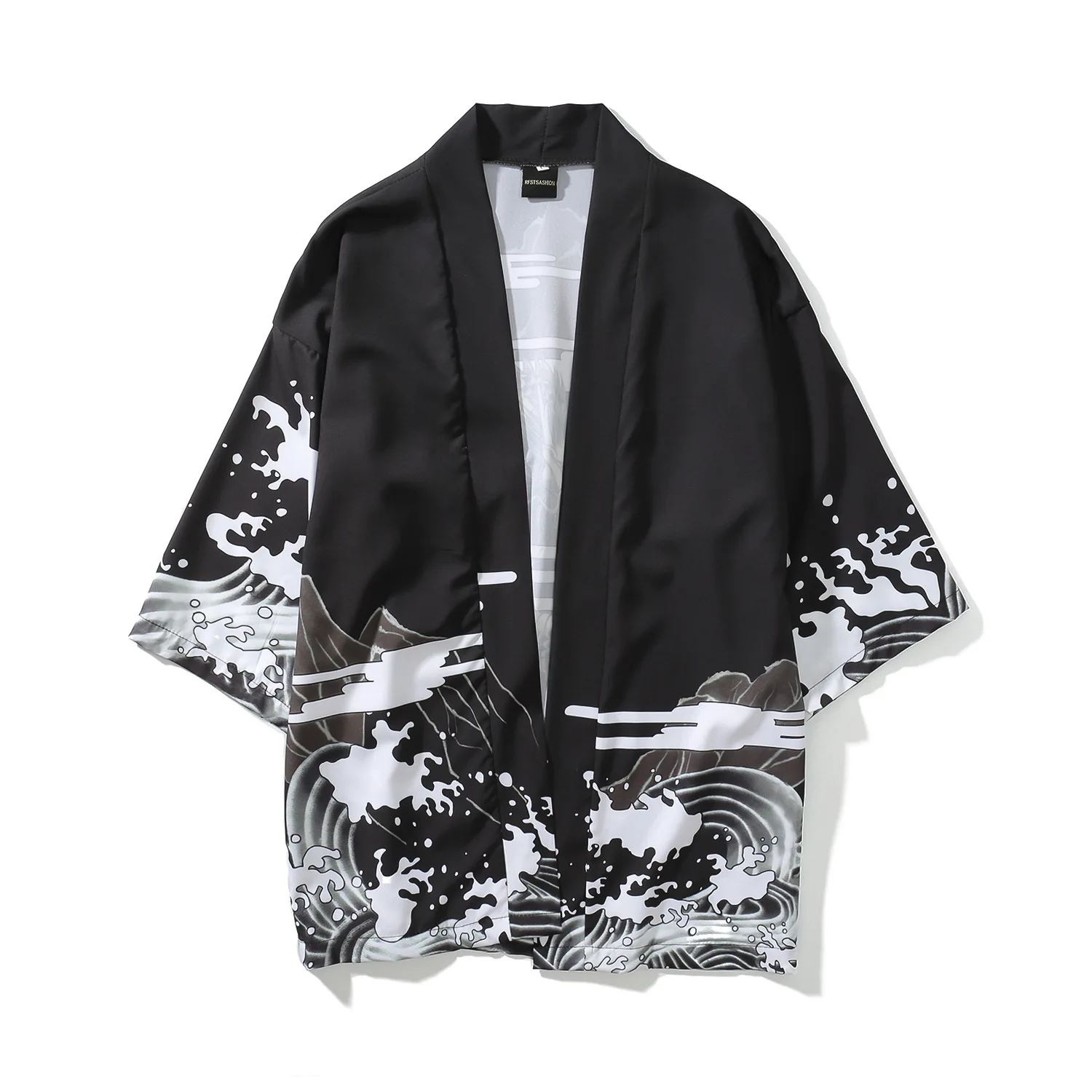 Летняя Солнцезащитная одежда, традиционное японское кимоно юката, рубашка, женский и мужской кардиган Haori, блуза, большой размер 3XL, куртка с принтом