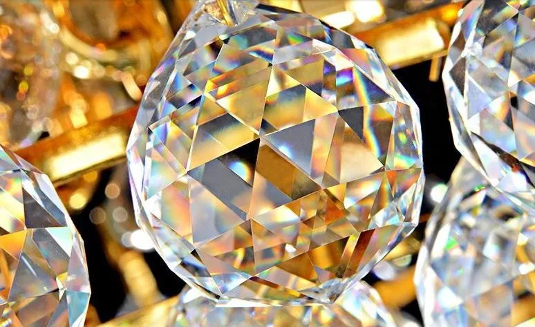 8 шт. 60 мм ААА Класса K9 Люстра кристально чистый Граненый Шар Prism Suncatcher Фэн-Шуй