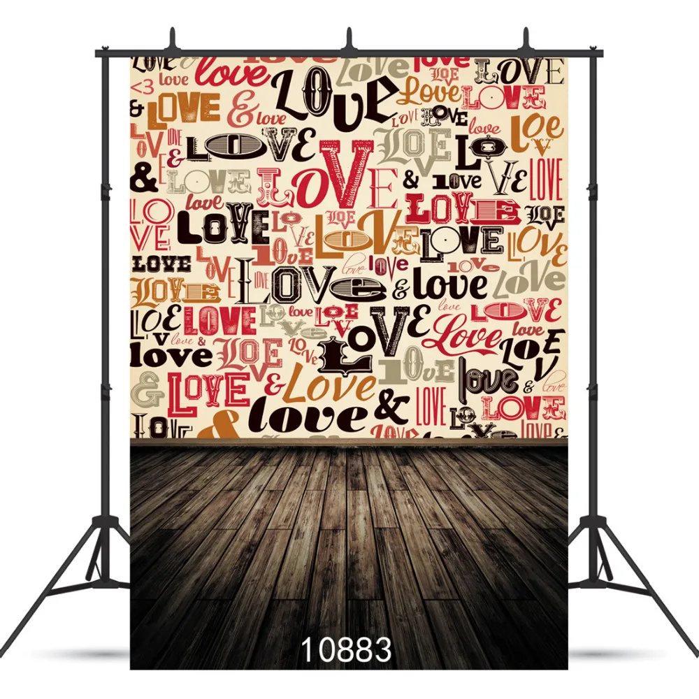 

SHENGYONGBAO Vinyl Custom Photography Backdrops Prop Valentine's day Theme Photography Background 10883