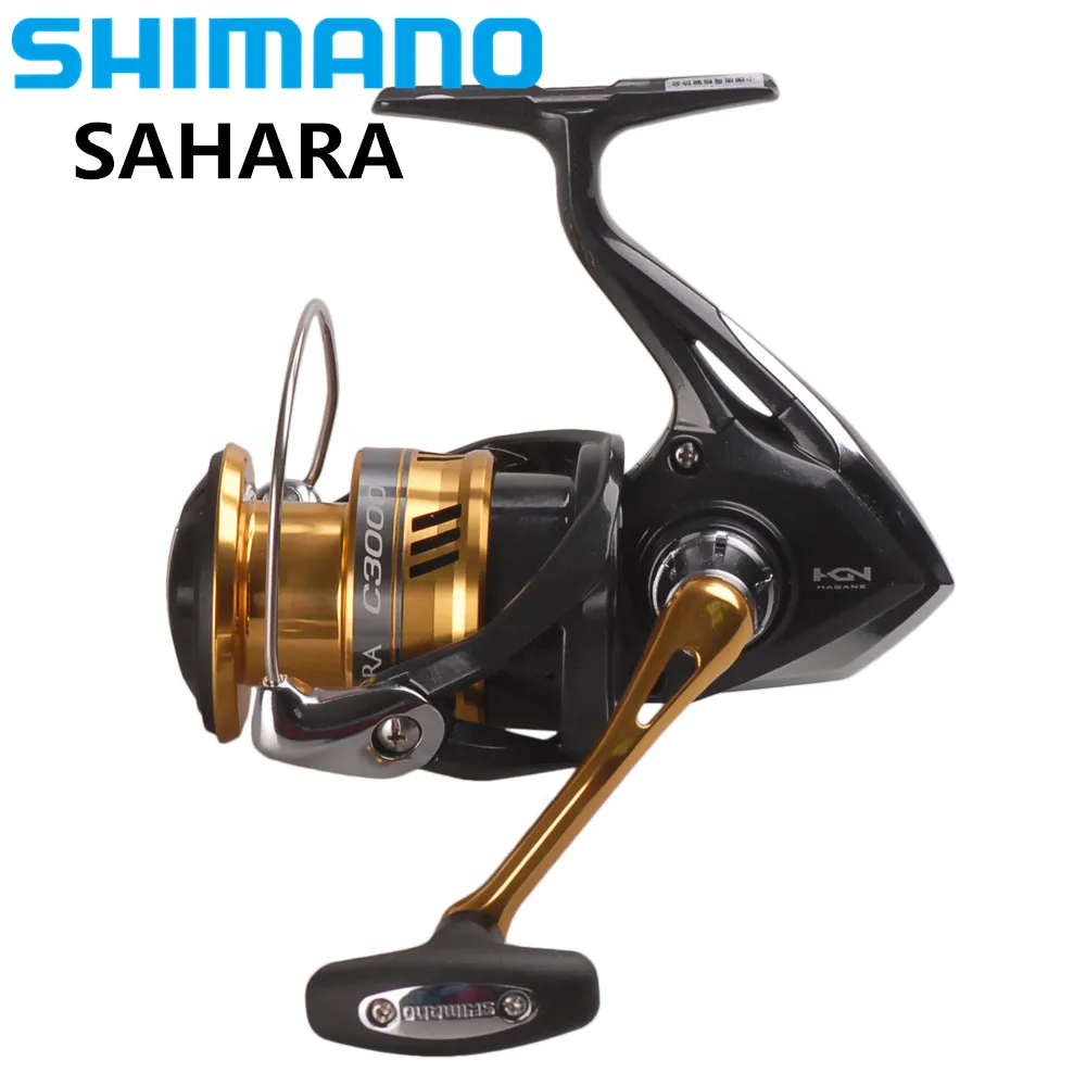 100% SHIMANO SAHARA C2000S C2000HGS 2500HGS C3000 C3000HG спиннинговая катушка 5BB Hagane Gear X Ship Рыболовная для
