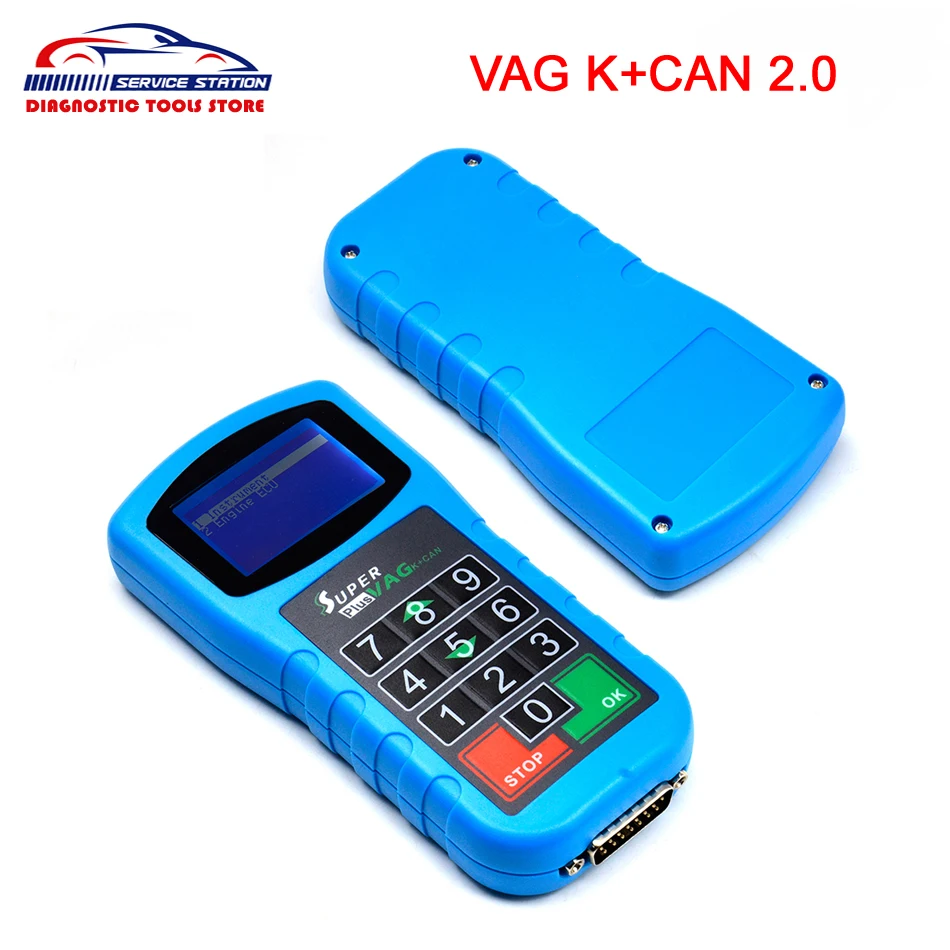 

DHL Free Super VAG K+CAN Plus 2.0 Diagnosis + Mileage Correction + Pin Code Reader SuperVAG K+CAN Plus