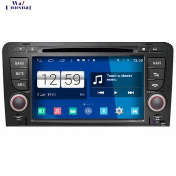 

2017 Car Styling 1024*600 HD Quad Core 16G 7'' Pure Android 4.4.4 Car DVD Player for Audi A3 GPS Navigation Free Shipping