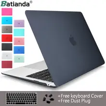 Кристально чистый матовый жесткий чехол для Macbook Pro 13,3 15 16 A2141 Pro retina 12 13 1" Air 11 13 A1932 корпус для ноутбука