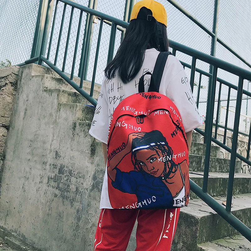 Menghuo 2018 New Fashion Women School Bag 3D Full Printing School Backpack Bag for Girls Women Backpack Men Travel Bags Mochilas (42)