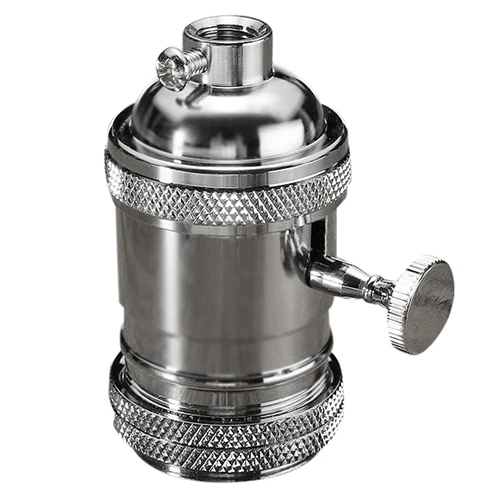 E27 ES винтажный Ретро Эдисона Винт лампа патрон лампа светильник с выключателем