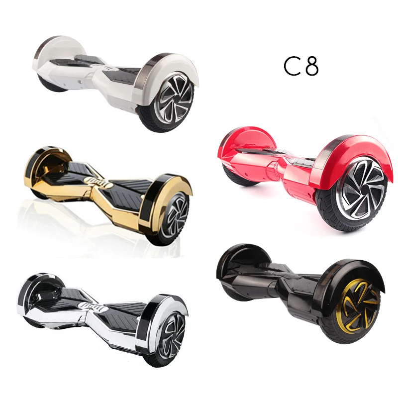 2017 Self Balance Scooter 8'' 2 wheel Electric Scooters Bluetooth