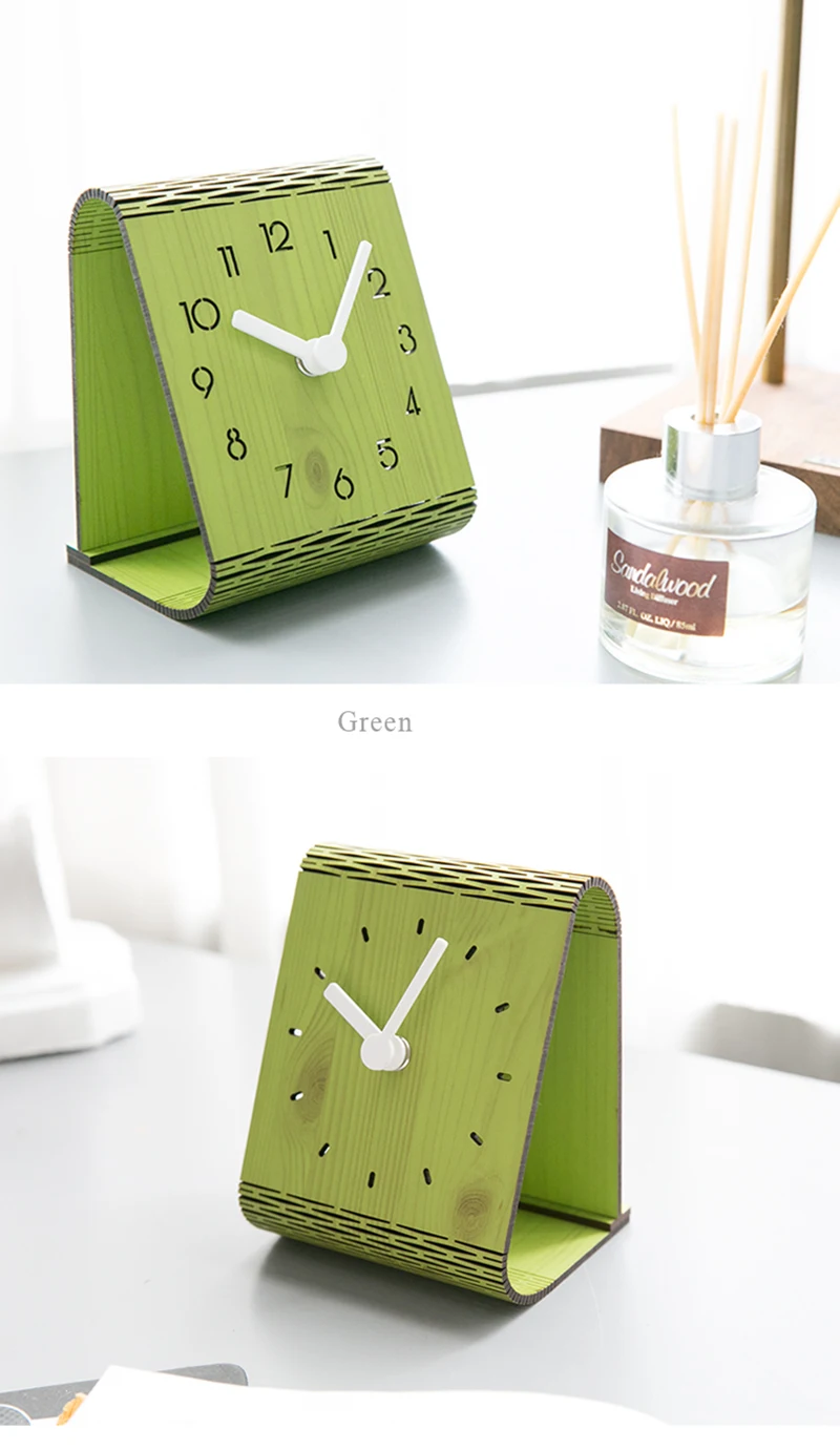 clock retro clock with time projection clock vintage automobile clock alarm clock bedroom clock clock flip watch table table clock vintage table clocks office decoration  (4)