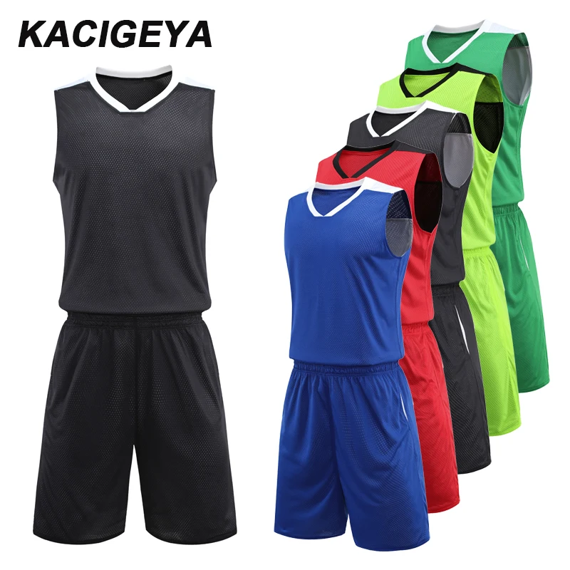 

Basketball Jerseys Suits Running Football Training Suit Quick Dry jerseys Shirts Shorts Sports Clothes Mens Sports Suits