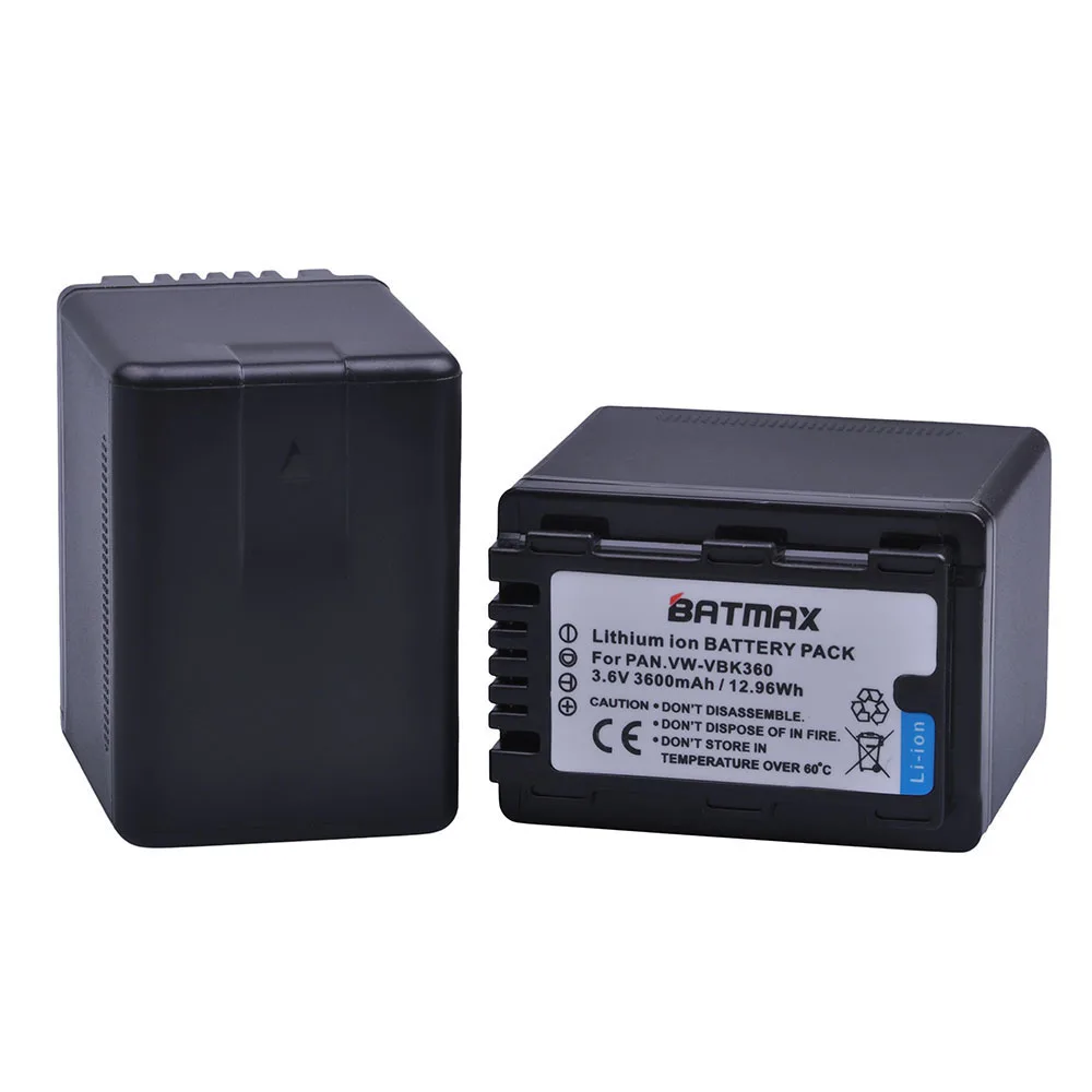 Günstig 1 Pc 3600 mAh VW VBK360, VBK360 Batterie für Panasonic HC V10, HC V100, HC V100M, HC V500, HC V500M, HC V700, HC V700M, HDC HS60