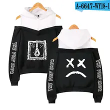 Lil Peep Show In Berlin Hip-Hop Hoodies Sweatshirt Vrouwen Emo Rapper Cry Baby Gedrukt Plus Maten Voor Casual Fleece Sweatshirt