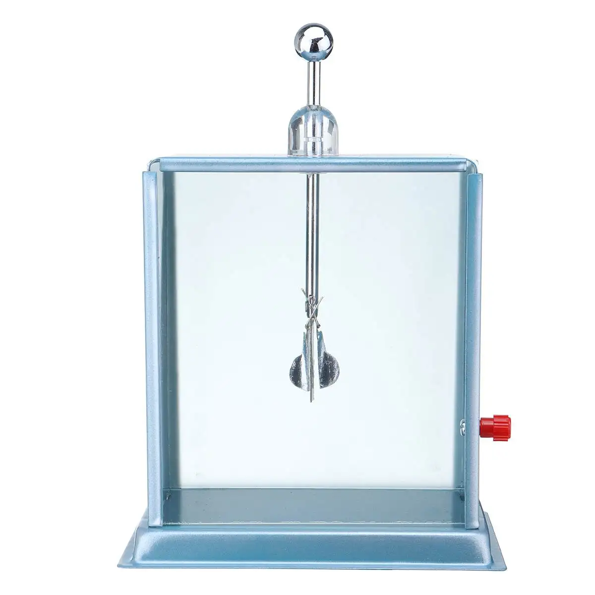 

2Pcs/Set Foil Electroscope Physical Electricity Foil Experiment Demo Electrometer Teaching Instrument Physical Study Model