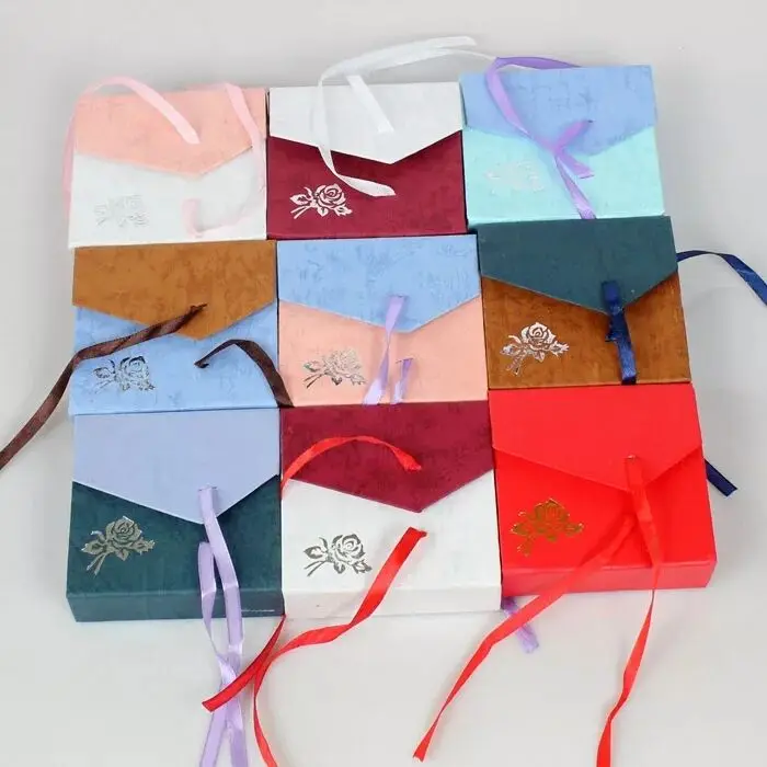 

9*9.5*3cm Hot rose printing Packaging Jewelry paper boxes,High-grade Hard cardboard box for Bracelet,party gift boxes supplier