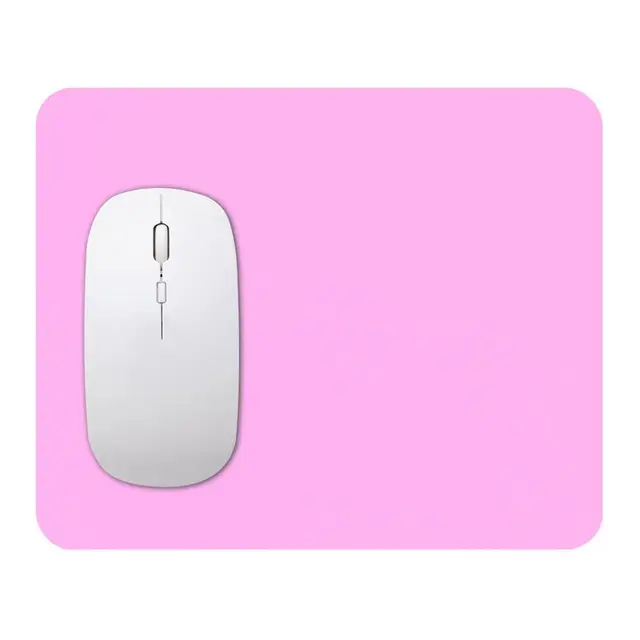 Cheap  Wholesale Fashion Solid Color Anti-Slip Mouse Mat Mousepad Laptop Computer Accessories 