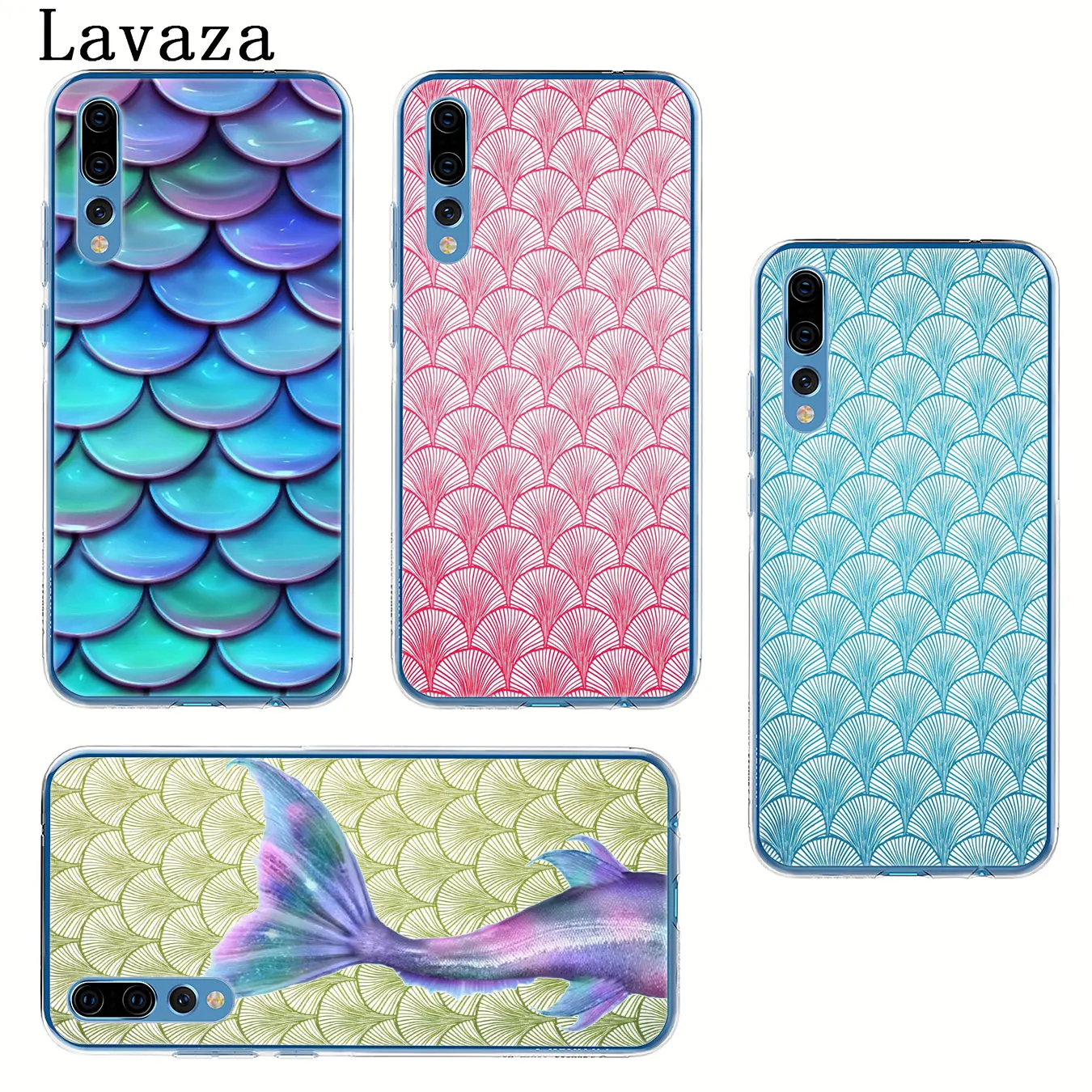 Lavaza цветной чехол в горошек для мобильного телефона с русалочкой Huawei Mate 30 10 20 Pro Lite