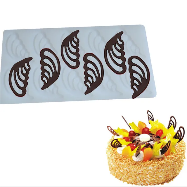 Silicone Wing Mold Chocolate Wedding Cake Decorating Tools Diy Silicone Wing Mold Chocolate Wedding Cake Decorating Tools Diy Fondant Baking Mould Stencil Kitchen