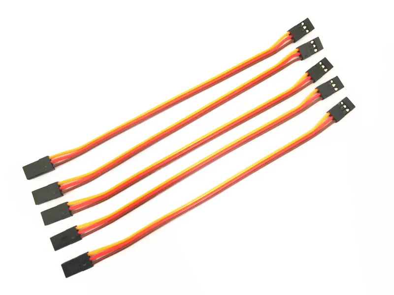 100 шт. 10 см/15 см/20 см/30 см/60 см/90 см/100 см 26AWG штекер JR сервопривод удлинитель