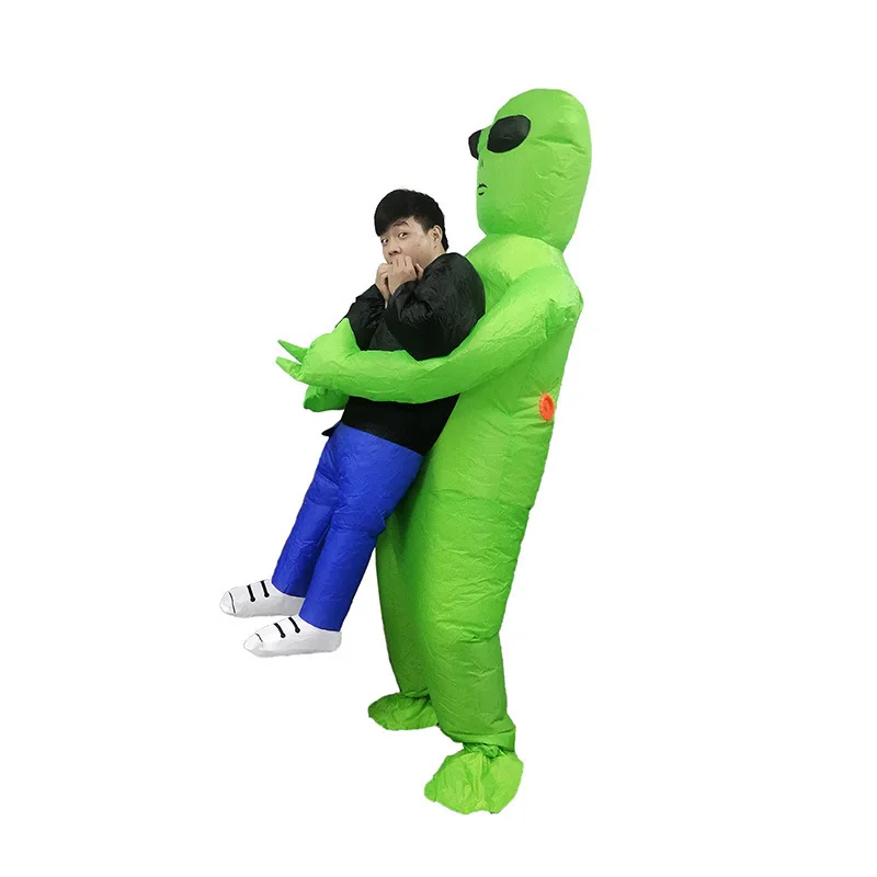 Надувной костюм Alien ET Hug You необычный для взрослых на Хэллоуин рождественскую
