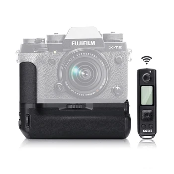

Meike MK-XT2 Pro Vertical Battery Grip 2.4G Wireless Control For Fujifilm XT2 Camera Work with NP-W126/W126S Battery