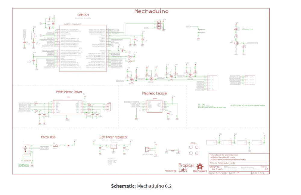 Clone Mechaduino V 0,2 с открытым исходным кодом Servo42 моторная плата Arduino-Совместимость с замкнутым контуром позиционирования Nema 17 шаговый двигатель 3D печать