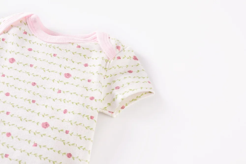 Комплект одежды для малышей, хлопковый комплект одежды из 4 предметов для маленьких девочек боди с принтом слона+ брюки+ верхняя одежда+ шапочка/повязка на голову для новорожденных