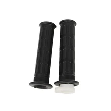1 Pair 7/8'' Motorcycle Handlebar Hand Grips Rubber For Honda CBR 250R 929 954 Balaclava