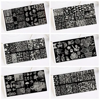 

2018 New 1Pc Image Plate YICAI Fashion Pattern Nail Art Stamping Template, DIY Image Stamp Plate Nail Stamping Plates (40 )