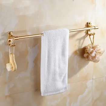 

4 Colors Space Aluminium Bathroom Towel Bar Single Towel Bar Towel Rail Holder Hanger