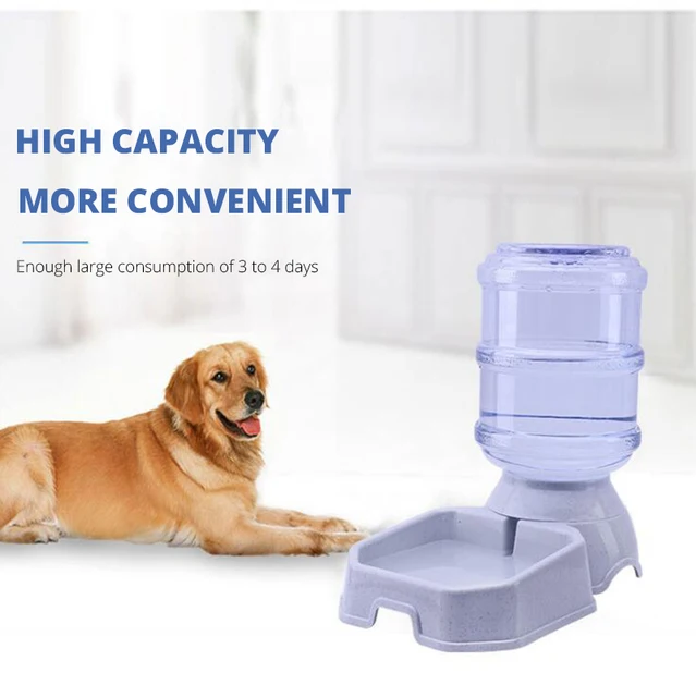 3.8L Pet Automatic Feeder Dog Cat Drinking Bowl For Dog Water Drinking Cat Feeding Large Capacity Dispenser Pet Cat Dog 2