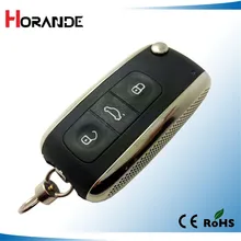 Horande Бентли Стиль для VW Phaeton Touareg 3 Кнопка Флип Складные Дистанционного Ключа Shell Case Fob