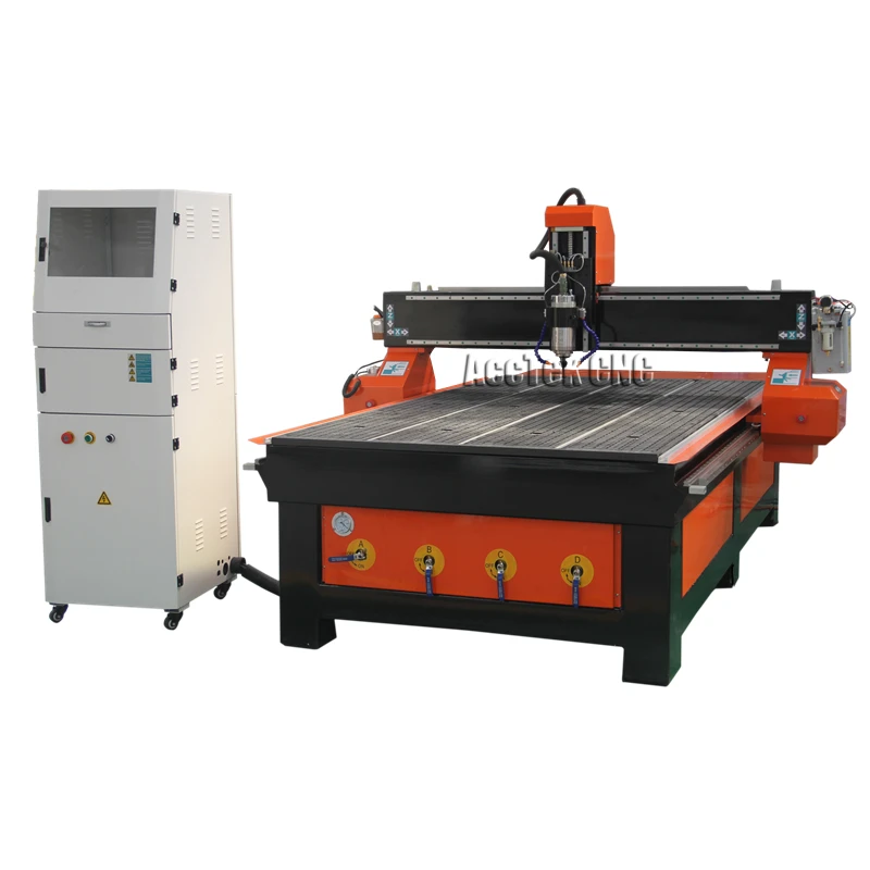 

Vacuum table woodworking machines rotary 4 axis cnc/wood cnc router 1325 with Artcam software