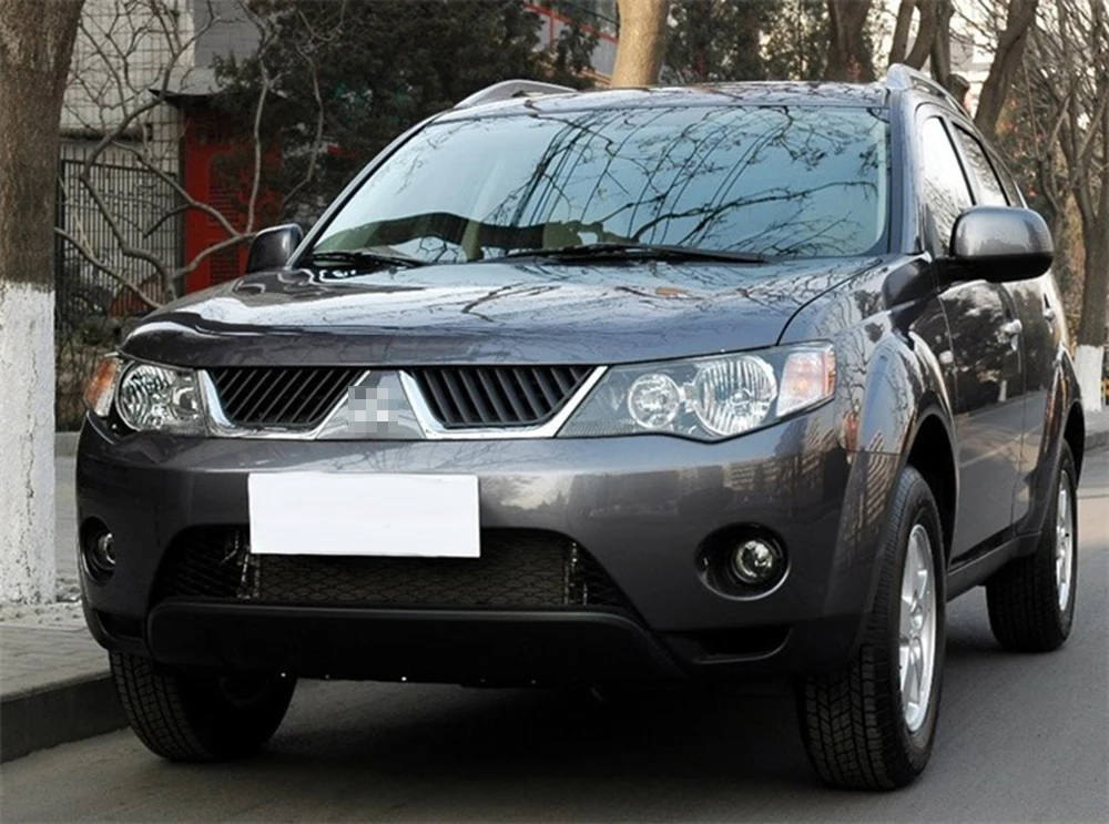 Для Mitsubishi Outlander EX 2007 2008 2009 прозрачная Автомобильная фара с прозрачными линзами