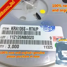 10 шт. и KRA106S SOT-23 эпитаксиальный плоский PNP транзистор(коммутация, интерфейсная схема и драйвер CIRC