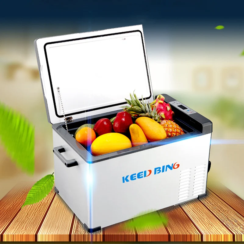  Compressor car refrigerator car dual-use refrigeration icing car mini refrigerator student dormitor