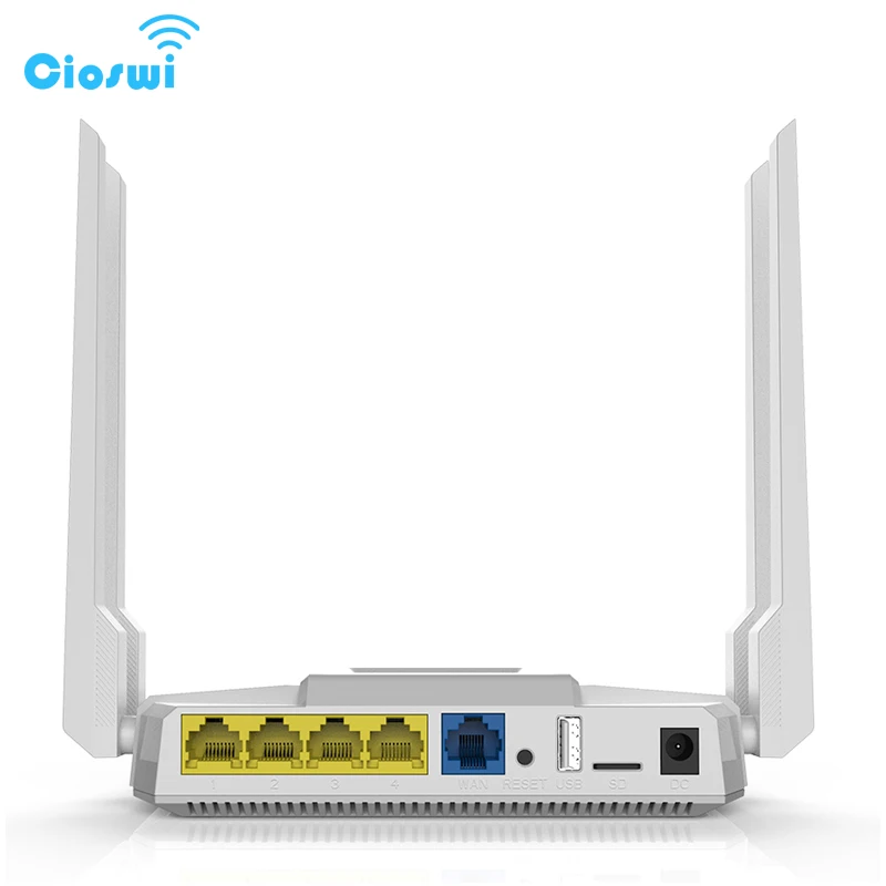 4 порта LAN 3g 4g маршрутизатор Gigabit wi fi 2,4g 5,8g openWRT MT7621 набор микросхем 512 МБ ram маршрутизатор 1 мини-слот PCIE модный дизайн