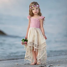 Милое платье без рукавов для маленьких девочек вечерние пышные сарафаны принцессы нарядное платье для маленьких девочек платье принцессы