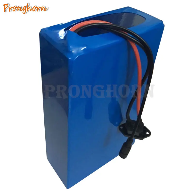 Top Free Customs Fee 48V 15AH 20AH Electric Battery Pack 48V 1000W 2000W Ebike E-scooter Lithium ion Battery with 50A BMS 2A Charger 1