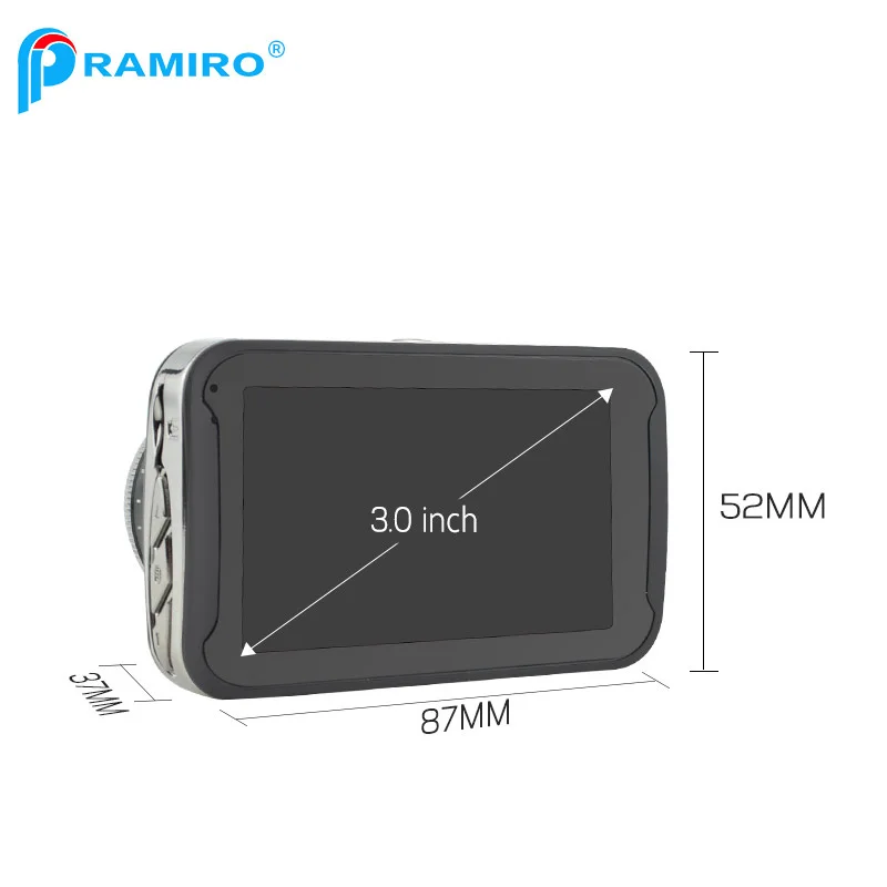 3Inch 9 pcs IR Light Night Vision Car DVR Novatek NTK96223 FHD 1080P Dash Cam G-Sensor 170 Degree T639 PRAMIRO car dvr recorder