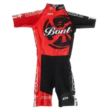 BONT красный черный встроенный костюм гоночный костюм CCN гоночный костюм