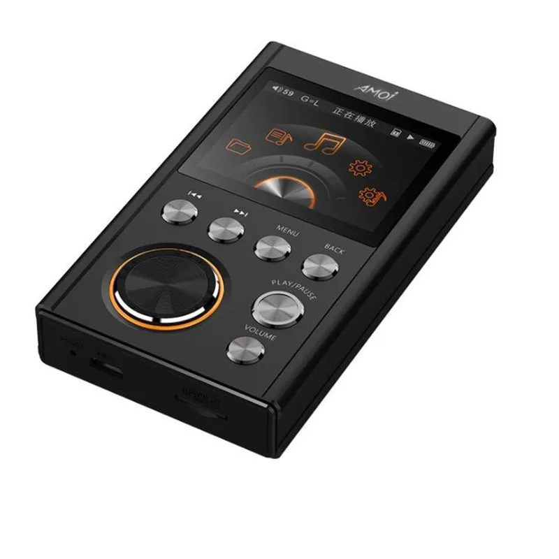 AMOI X10S MP3 Hifi плеер обновленная версия DSD64 HIFI музыка Высокое качество Мини Спортивный ЦАП WM8965 процессор 16 Гб