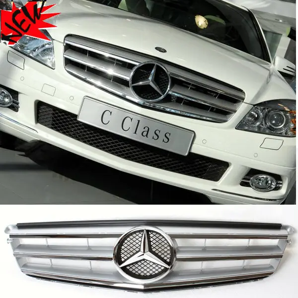 PP Car Front Grill MERCEDES C CLASS SPORT Auto Grilles for BENZ W204
